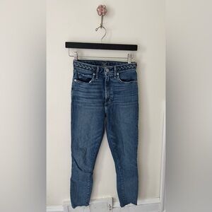 Abercrombie High Rise Super Skinny Ankle Jeans in Curve Love